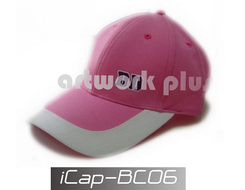 หมวกเบสบอล,Baseball Cap,iCap-BC06,หมวกพรีเมี่ยม,หมวกแก๊ป,หมวกผ้าฝ้าย,หมวกปักโลโก้,หมวกกีฬา,Hat,Promotional Cap,Logo Cap